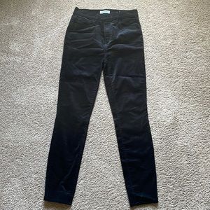 Loft black corduroy pants